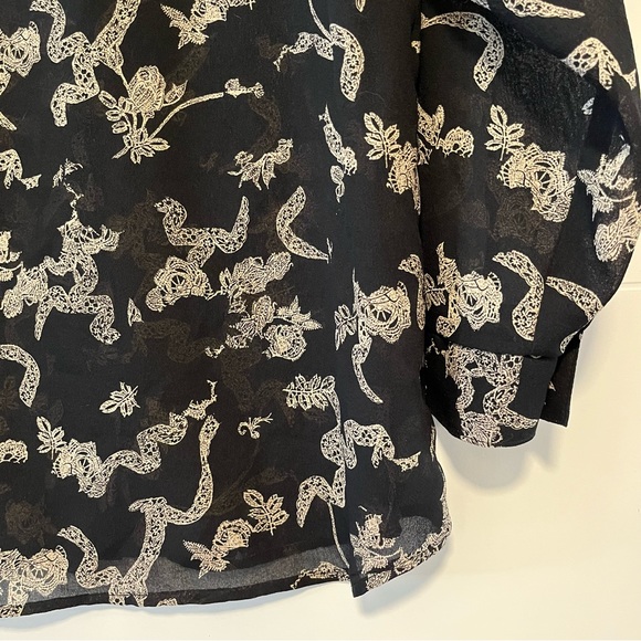 Clichy | Vintage Sheer Button Up Shirt - Picture 10 of 13